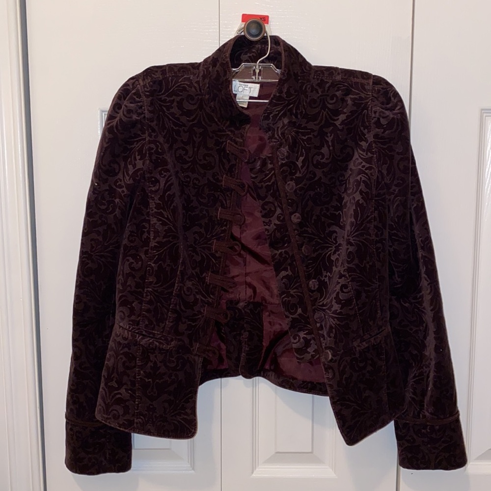 LOFT Vintage Button Jacket